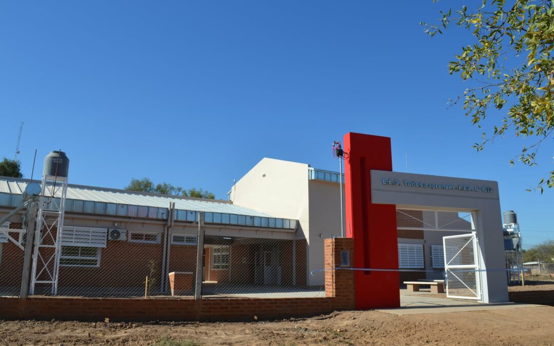 Inauguraron la Escuela N° 1072 en Fortín Belgrano