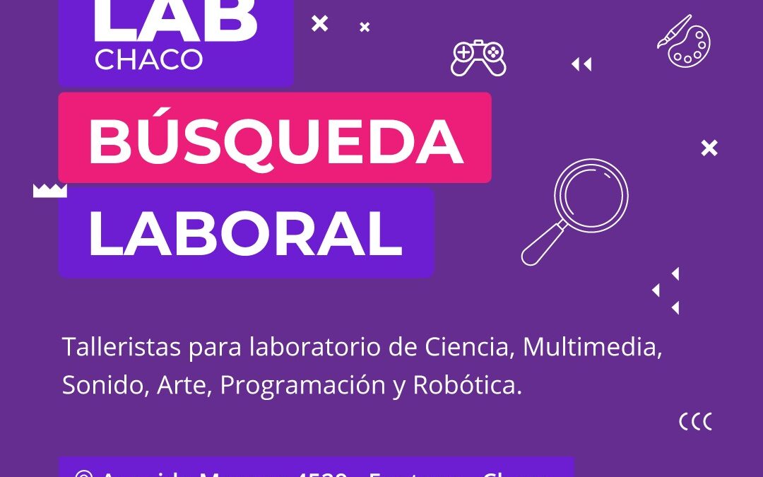 EDUCACIÓN BUSCA PROFESIONALES PARA DICTAR TALLERES DE ARTE, CIENCIA Y TECNOLOGÍA 