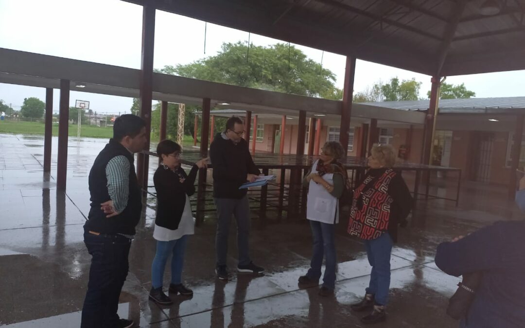 Se realizan intervenciones en la Escuela Nº 940 de Machagai