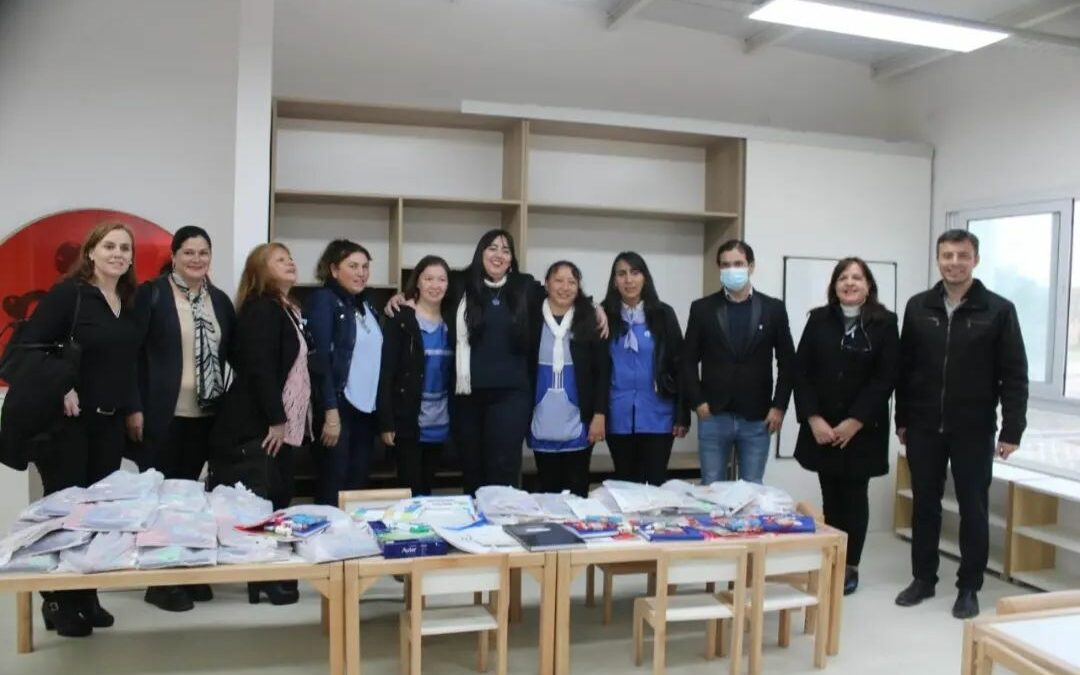 Inauguraron el nuevo edificio del Jardín de Infantes N° 250 de Colonias Unidas