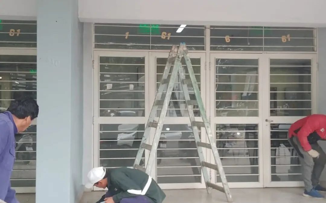 Esta semana, continuamos con las tareas de limpieza y mantenimiento en distintos establecimientos.