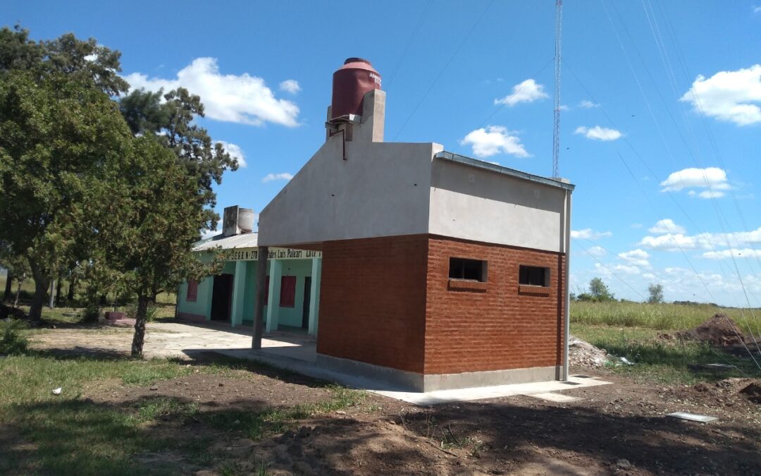 La obra de ampliación y refacción de la Escuela Primaria 270 de San Bernardo, financiada por el Programa 37, presenta un avance de más del 70 por ciento.