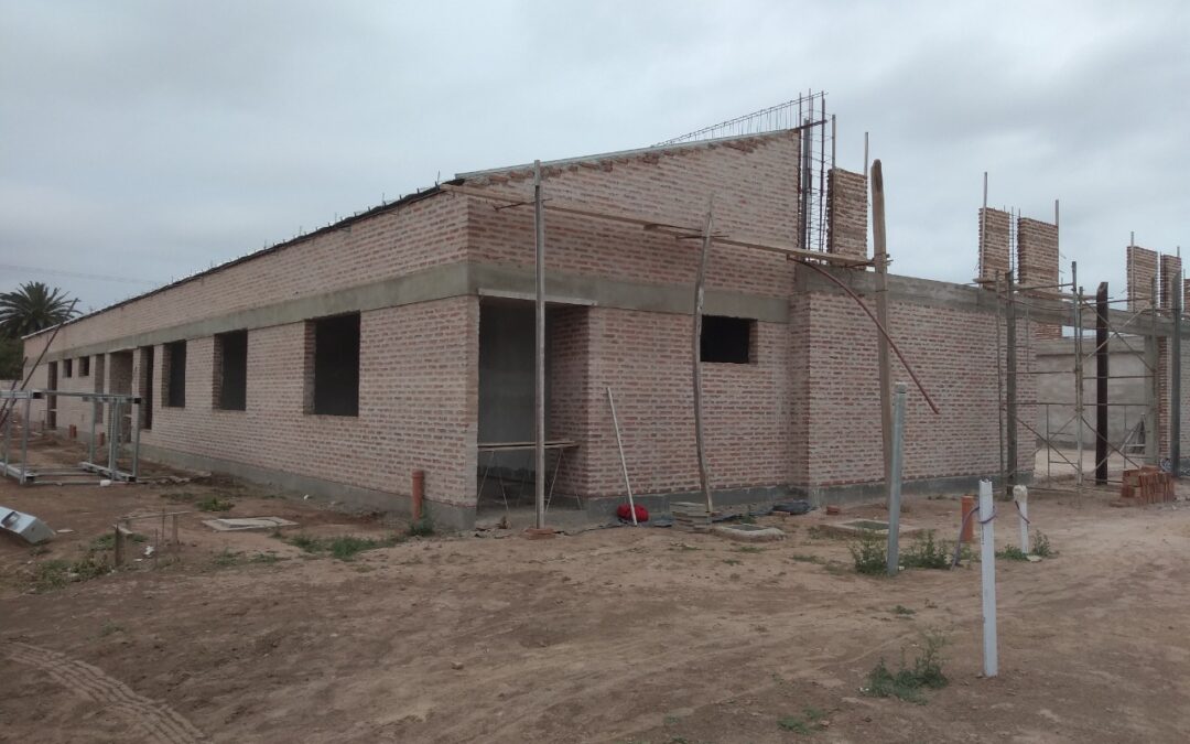 Avanza la obra del nuevo edificio para la Escuela de Educación Primaria N° 532 de Avía Terai, que se realiza mediante el programa 37 con una inversión de $ 235.557.404,36