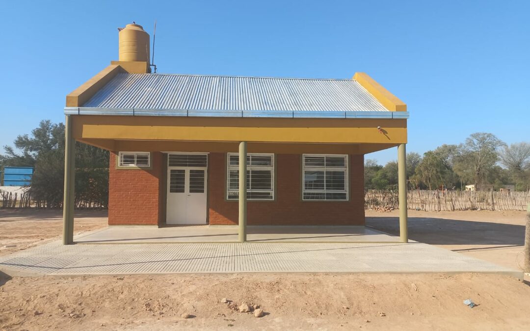 Comenzó el último tramo en la obra de construcción de módulo sanitario y un aula en el Jardín Anexo de la EEP N° 853 de El Tacuruzal, con un presupuesto oficial de $10.855.385,14, financiado por el Programa 46.