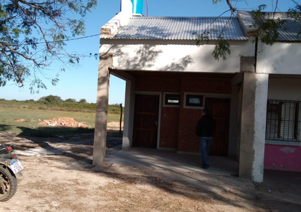 Avanzamos con la construcción del Módulo Sanitario y Cisterna para la E.E.P. Nº 795 “República Del Líbano” en la localidad de General José de San Martín, con un presupuesto oficial de $5,229,926.69.