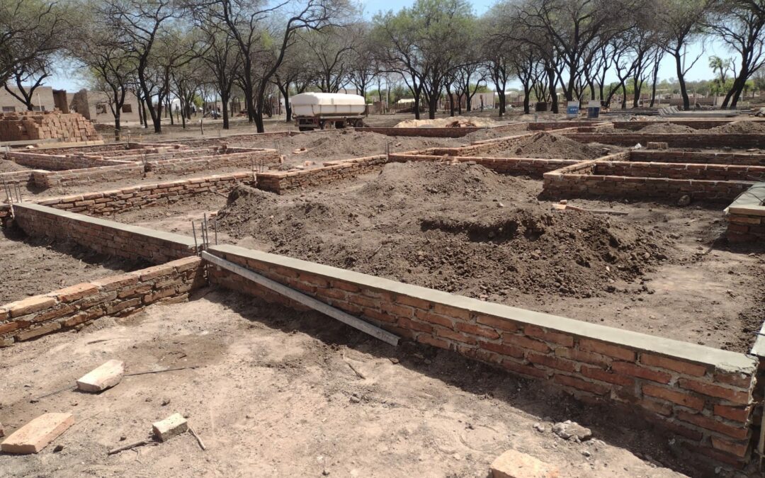 Iniciamos la construcción de un Jardín de Infantes en la Localidad de San Bernardo, la obra tiene un presupuesto oficial de $76.525.529,02 y un plazo de ejecución de 7 meses.