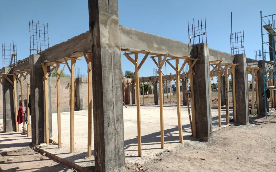 Comenzamos la obra para la construcción de una Escuela de Educación Secundaria en la Localidad de San Bernardo, con un presupuesto oficial de $154.298.799,37 y un plazo de ejecución de 14 meses.