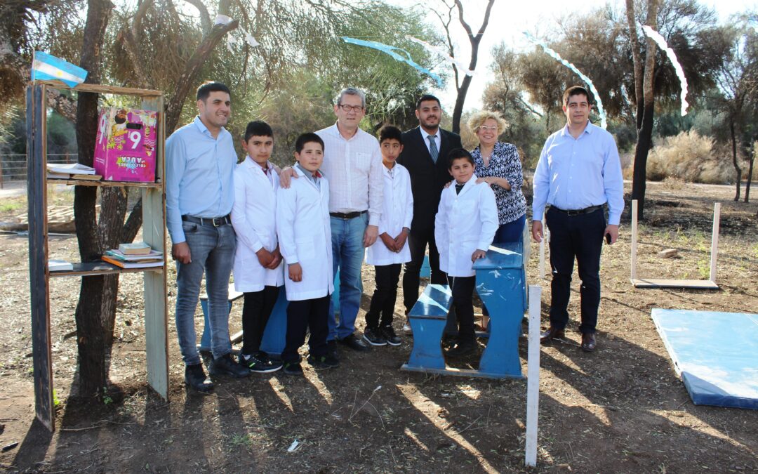 Se inauguró el nuevo edificio de la Escuela N° 705 en General Pinedo.