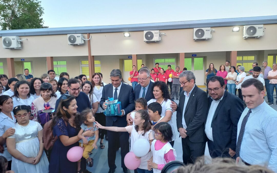 Se inauguró la E.E.E N° 14 en la Localidad de Juan José Castelli