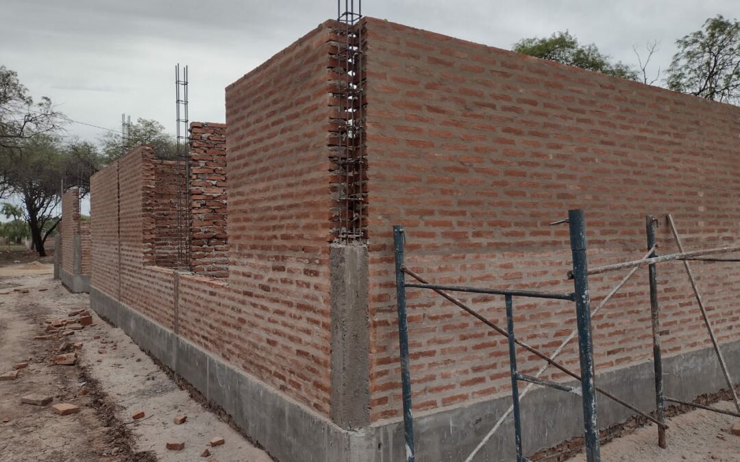 Avanzamos en la construcción del Jardín de Infantes anexo a la E.E.P N° 1064 en la localidad de San Bernardo El presupuesto oficial de esta obra es de $76.525.529,02