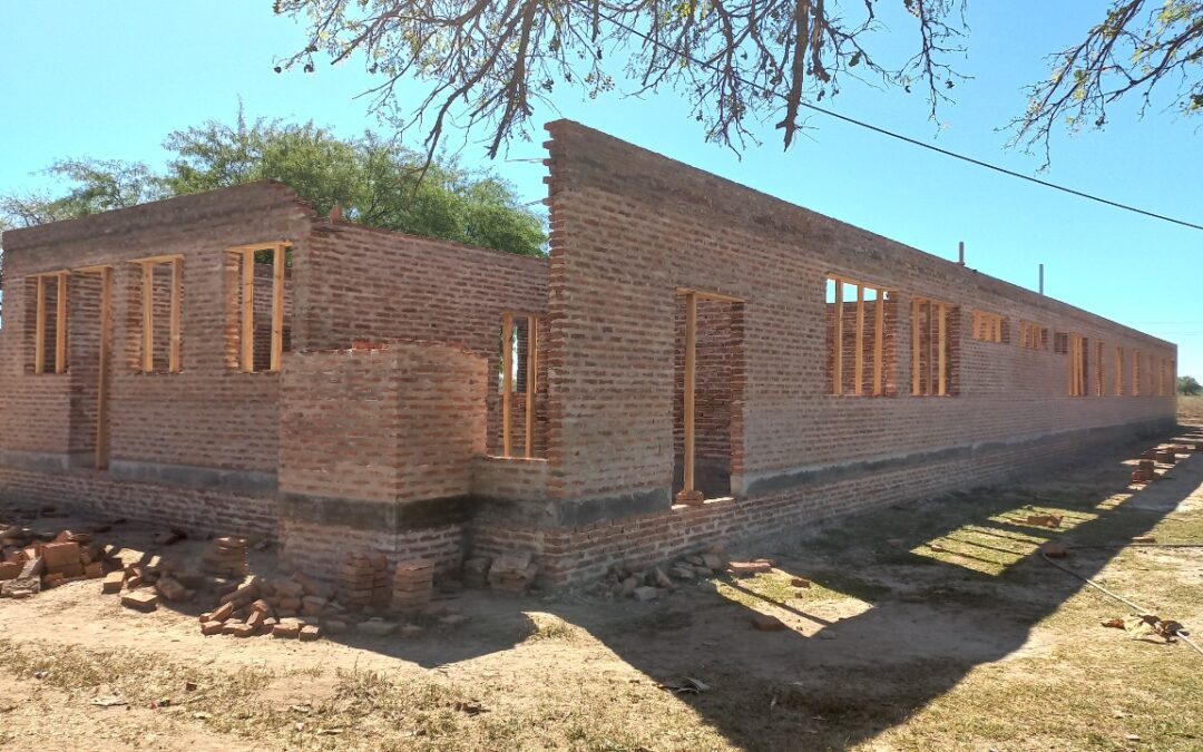 Avanzamos con la obra para la E.E.S N° 159,en la localidad de Pampa del Indio, se ejecuta la sustitución del edificio a través de la financiación del Programa 37, con una inversión de $96.771.900.