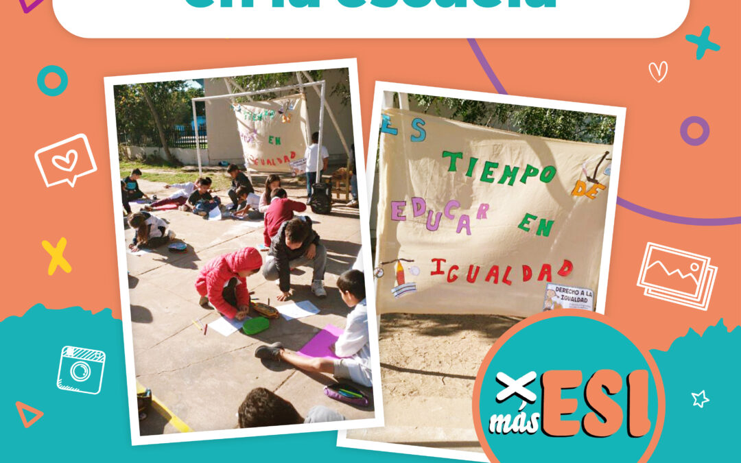 E.E.P N° 536 Gral. Manuel Belgrano y la E.E.P N° 523 Independencia Nacional . Trabajando en el marco de la jornada de Educar en Igualdad