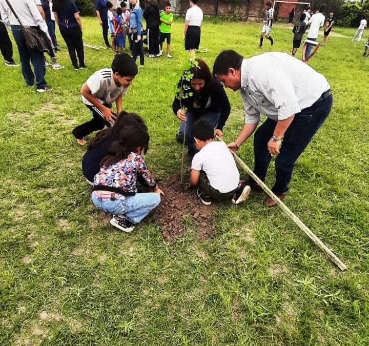 Educación se sumó a la Campaña «Chaco Planta Vida» 