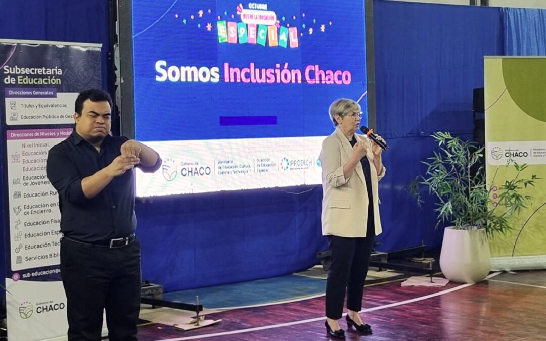EN EL MES DE LA EDUCACIÓN ESPECIAL SE REALIZÓ ENCUENTRO “SOMOS INCLUSIÓN CHACO”