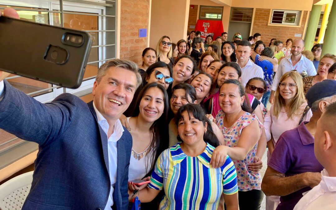 El gobernador inauguró la Escuela Especial Nº 35 de Machagai, reafirmando su compromiso con la inclusión 