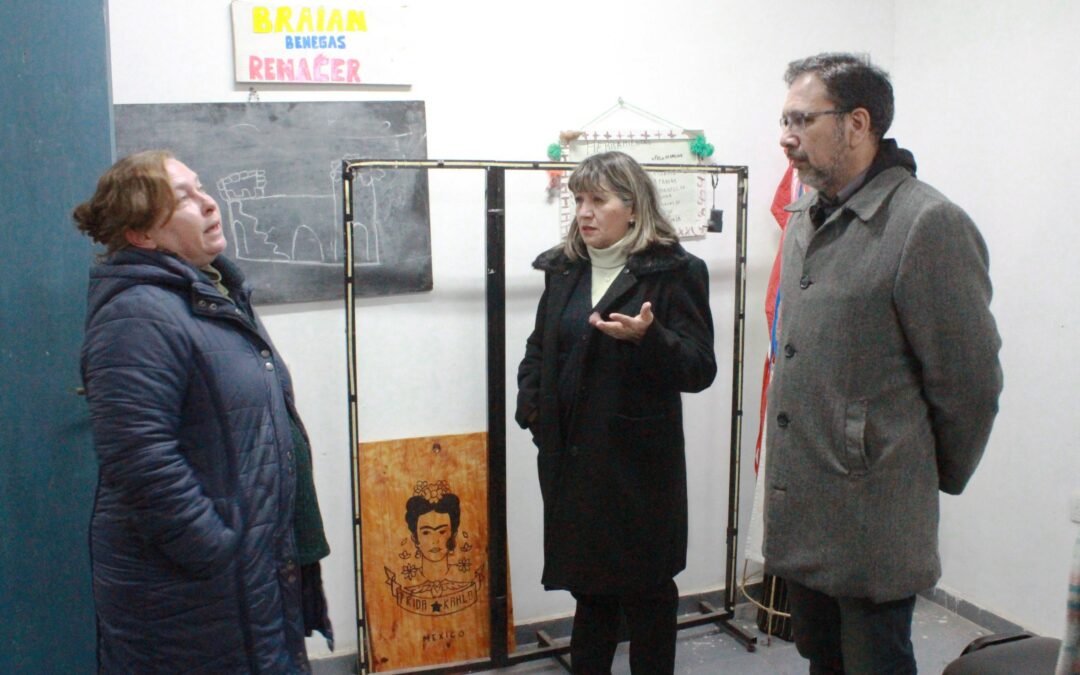 Educación acompañó las actividades por la celebración del 15º aniversario del Hospital de Día “Con Alas” del Servicio de Salud Mental del Hospital “Perrando”