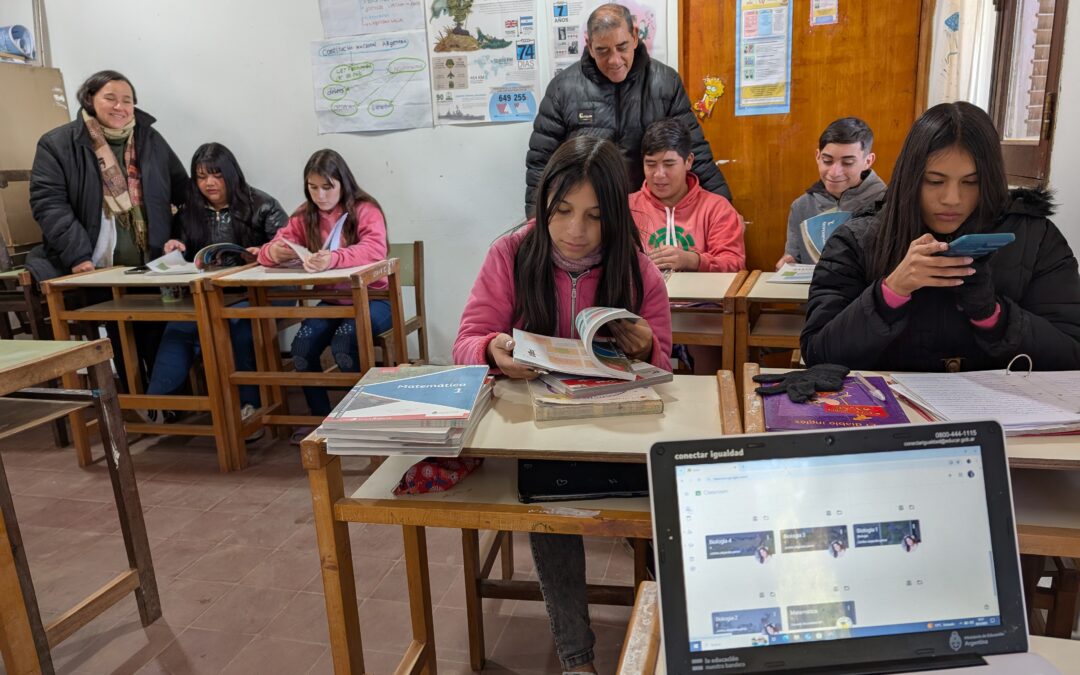 CONTINÚA EL ACOMPAÑAMIENTO EN TERRITORIO PARA FORTALECER A LAS ESCUELAS MEDIADAS POR TIC