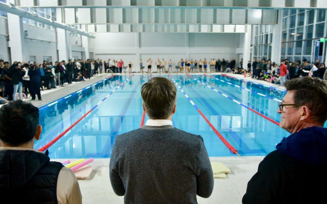 REFACCIONES Y AMPLIACIONES EN EL CEF N° 1- I.E.S.E.F: EL GOBERNADOR ZDERO HABILITÓ LA PILETA CLIMATIZADA DEL INSTITUTO