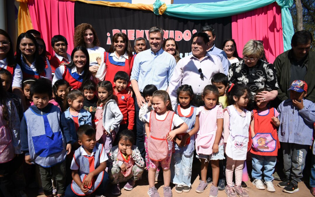 NUEVA POMPEYA: MÁS INFRAESTRUCTURA Y CONECTIVIDAD PARA EL ANEXO 5 DEL JARDÍN Nº 116