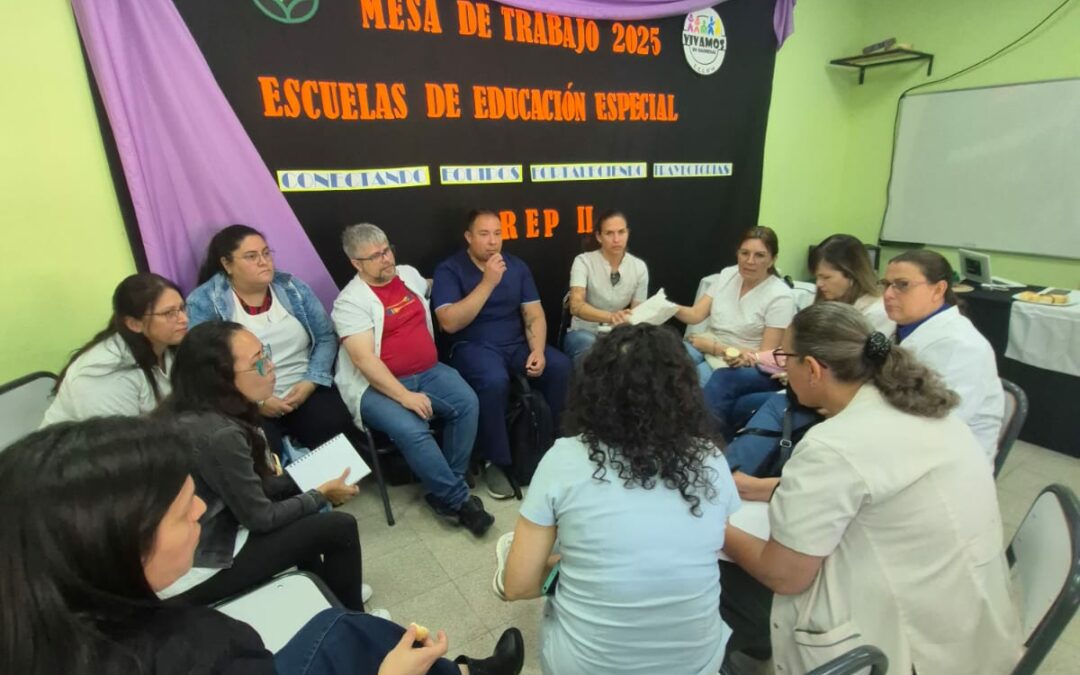 MES DE LA EDUCACIÓN ESPECIAL: MESAS DE TRABAJO CON LOS EQUIPOS DE LAS INSTITUCIONES Y CAMPAÑA DE CONCIENTIZACIÓN SOBRE LA IMPORTANCIA DE LA INCLUSIÓN 