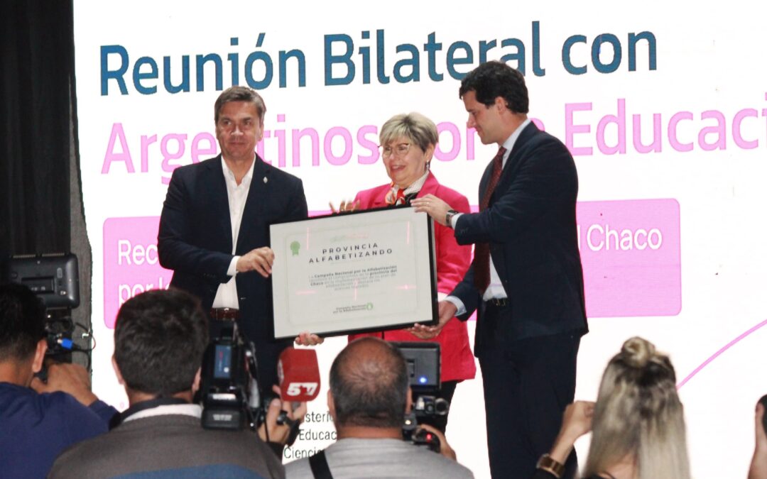 En 2025 Chaco consolidó sus avances en alfabetización y formación docente