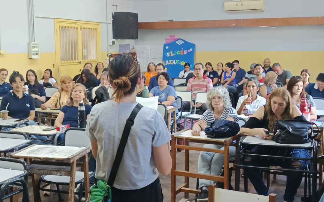 Los docentes chaqueños cerraron el ciclo escolar con una jornada de evaluación y balance 
