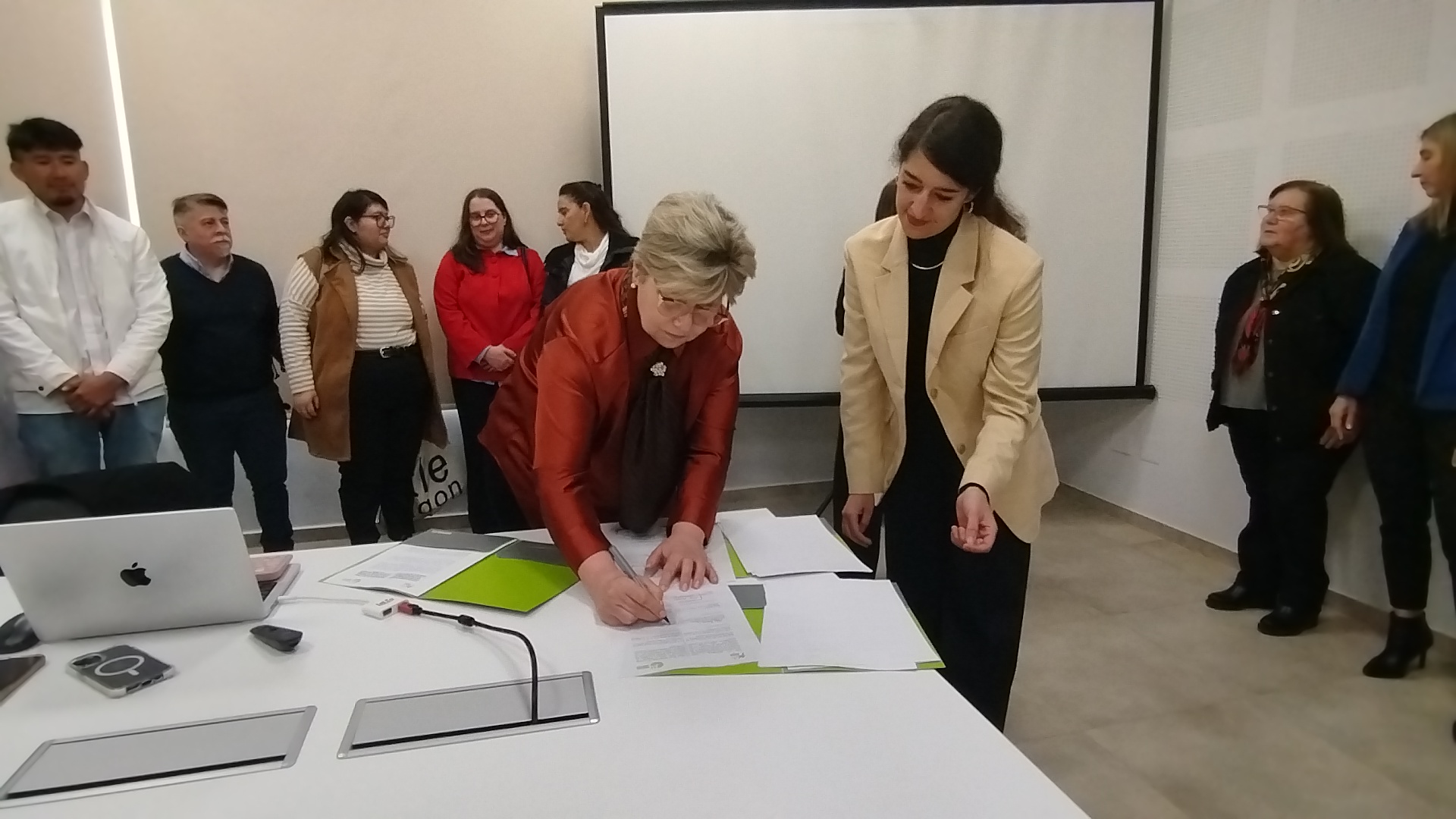 Educación renovó convenio con el Goethe-Institut y fortalece la enseñanza del alemán en la EET N° 24
