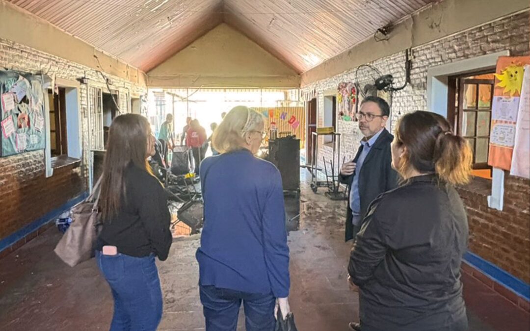 Incendio en Jardín 43: el Ministerio interviene, asiste, acompaña a la comunidad educativa y avanza con refacciones