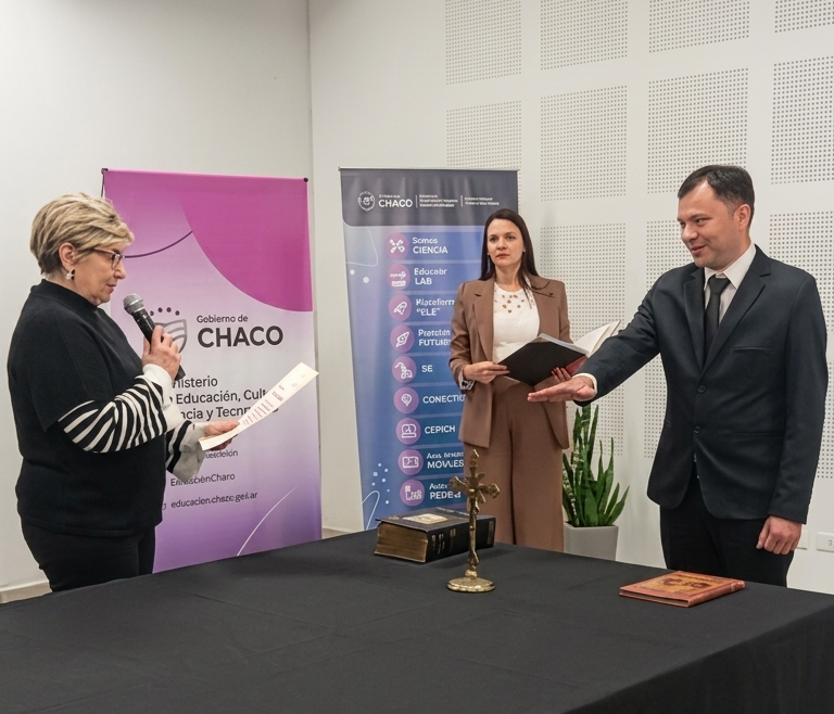 EDUCACIÓN: FACUNDO BENÍTEZ ASUMIÓ COMO NUEVO SUBSECRETARIO DE CIENCIA Y TECNOLOGÍA