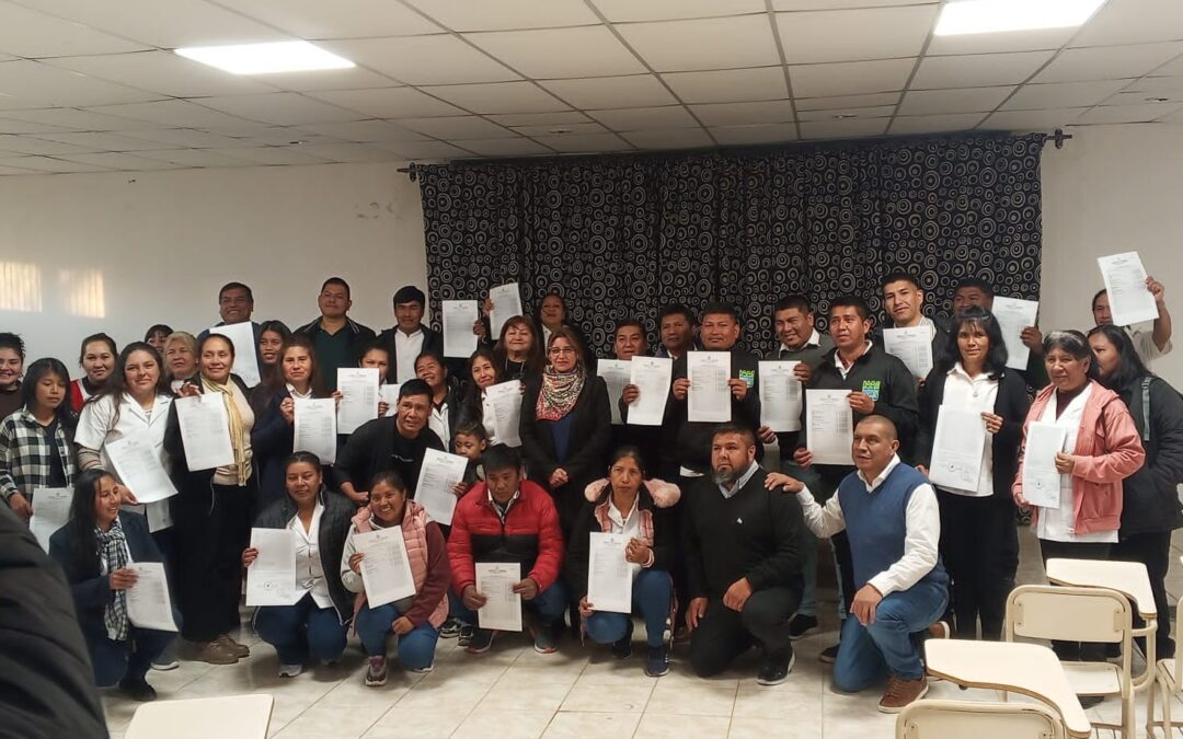 Chaco suma 35 nuevos profesores de Lengua y Cultura Qom para la educación secundaria