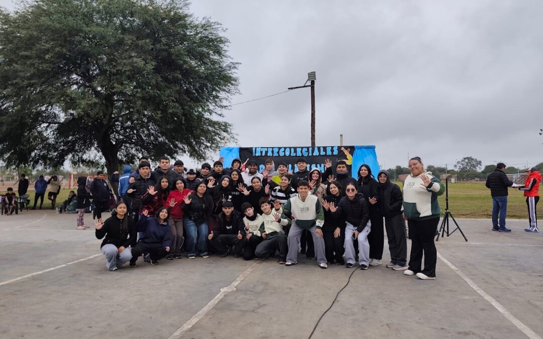 Más de 500 estudiantes de parajes de El Impenetrable participaron de la Instancia Regional de los Intercolegiales 