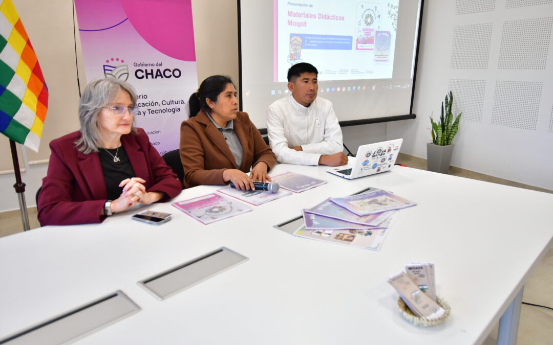 ALFABETIZAR EN LA LENGUA ORIGINARIA: EDUCACIÓN PRESENTÓ NUEVOS MATERIALES EN MOQOIT